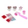 Printing color “unicorns”, set of 3 pcs., Film-flip with 2 nozzles, stamp pillow