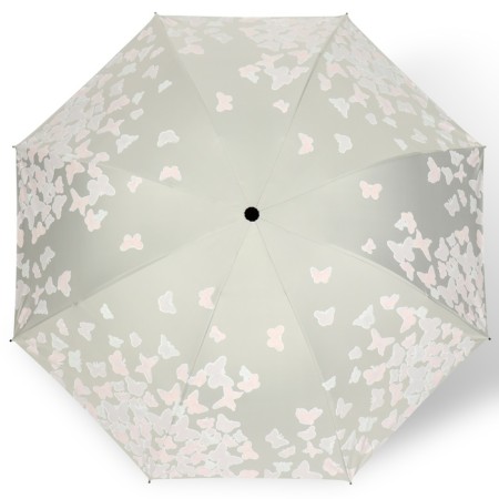 Mechanical “butterfly” umbrella, with a manifested pattern, Eponge, 4 additions, 8 spokes, r = 49 cm, color mix-17