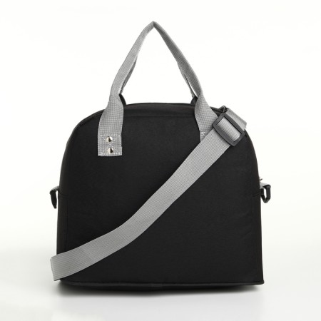 Thermal -mosquito with zipper, external pocket, 7.8 liters, black color-1