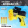 Cosmoblaster pistol, shoots with soft bullets (3 pcs.), Mix color