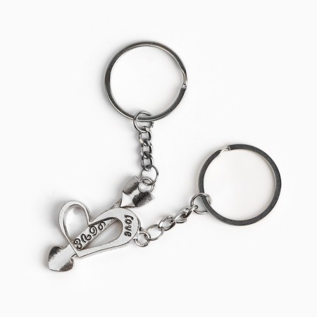 Key keychain, non -memorials “I will love you forever” 9 x 13 cm-2