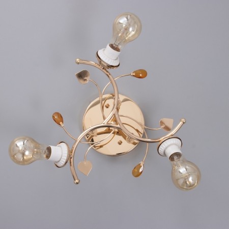 Greta chandelier BP 3x40W E27 Gold Model: 2600553-3