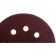 Circle of abrasive grinding bison 35562-125-060, perforated, P60, 125 mm, 5 pcs.