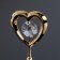 Souvenir "Heart" mini, with crystals