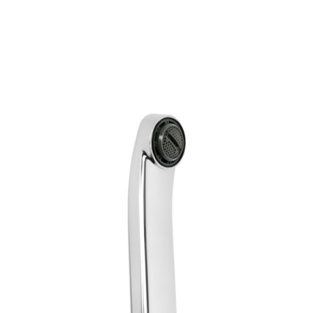 Mixer for the Bath "Soyuzkran" 566-169, single-leaf, shower set, pour 300mm, zinc, chrome-2