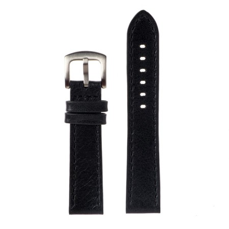 Watch strap, male, 20 mm, harness 75 mm, larynx 115 mm, genuine leather-2