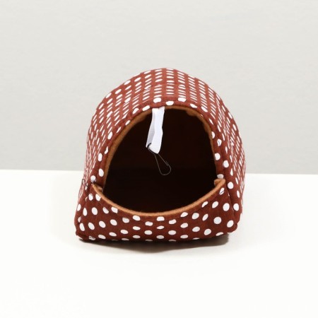 House "Nora" for rodents 20*14*12 cm, calico, fleece, foam-1