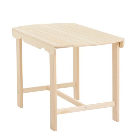 Table, 120 × 63 × 73cm, from linden, with rounded edges, extra-2