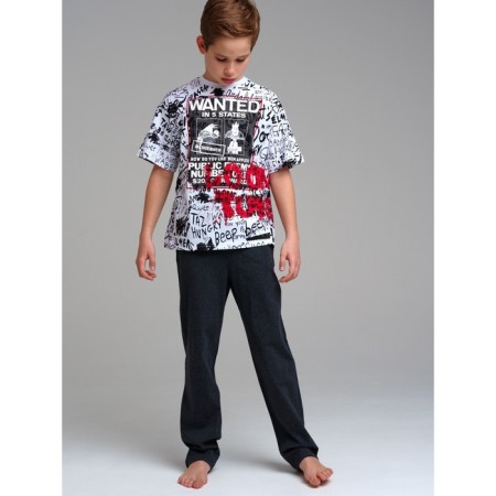 Pajama for the boy PlayTode: T -shirt and trousers, height 158 ​​cm