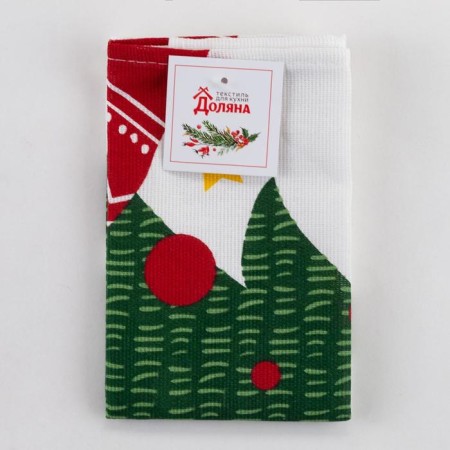 Towel "Dolyana" of the magic New Year 35x60 cm, 100% cotton 160 g/m2-4
