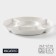 Menzhitsa Porcelain 5 Magistro cells "Blanche", 24.7 × 24.5 × 2.7 cm, white color