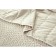 A set with a bedspread "Irma", size 160x220 cm, 50x70 cm, color milk
