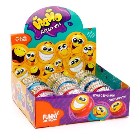 Yo-yo light, double, color mix-3