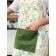 PRIMAVERA Apron, size 60x80 cm, leaves, green
