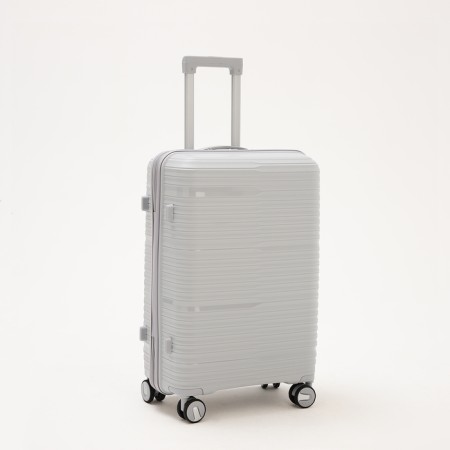 Middle suitcase 24 ", lightning department, code castle, 4 wheels, color gray color-1