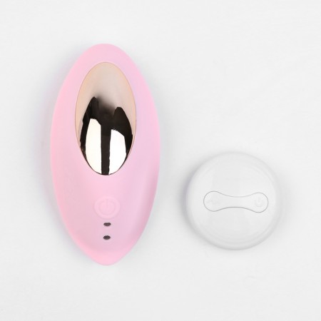 Clital vibrator in panties, with a vacuum-wave stimulant, PDU, ZU USB, pink-1