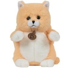 Мягкая игрушка "Кот толстый", цвет персиковый, 20 см AT365263