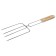 Torch grill for maclai sausages, 12x20 cm, chrome steel, for barbecue
