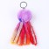 Soft toy "Osminog", on a key fob, 11 cm, Mix colors