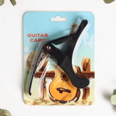 Capodastr for Music Life guitar is black-3