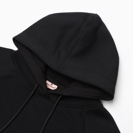 Women's sweatshirt was launched, black color, one size (42-44)-1
