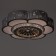 Causteen with PDD "Grande" LED 160W 3000-6000K white 50x50x9 cm Bayerlux