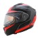 Snowmobile helmet Zox Condor Parkway, glass with electric heating, gloss, size m, red, black