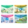 A set of converts on the A4 button, 160 md, 12 pieces, "landscapes"