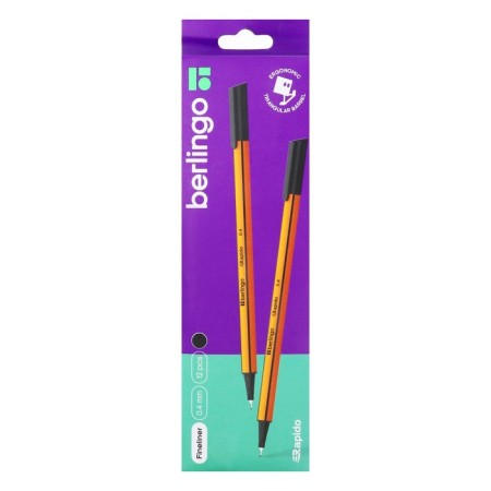 Capillary handle Berlingo Rapido, 0.4 mm, three -sided, black rod-1