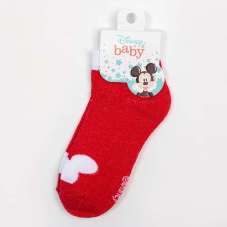 Socks Mickey Mouse, Red, 14-16 cm-3