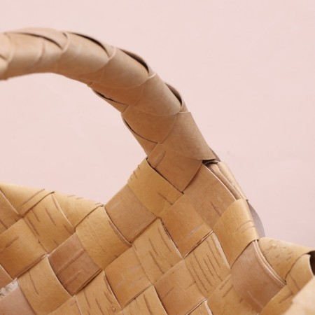 Alyonka basket, wicker, 22x16x10/22 cm, birch bark-3