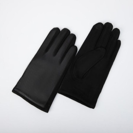 Gloves male, dimensionless, with insulation, black color