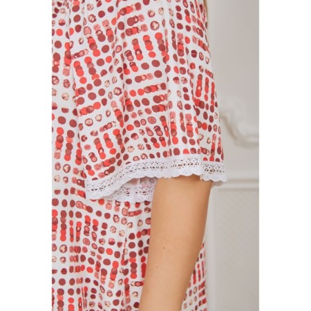 Women's dress, size 64, pink color-5