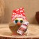 Brownie amulet, with rubles, 10 cm, mix