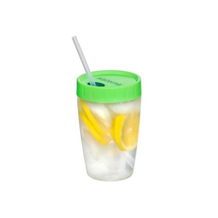 A glass with a tube, 525 ml, mix-9