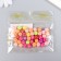Beads for creativity Plastic "Playing Cube" Color set 20 grams 0.8x0.8x0.8 cm