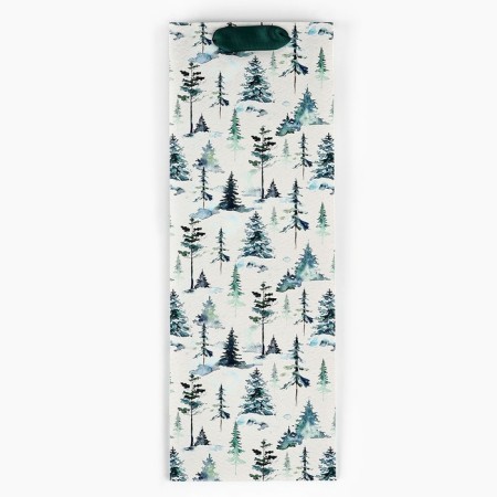 Package for a bottle "Happy New Year", Fox, 13 x 36 x 10 cm, New Year-4