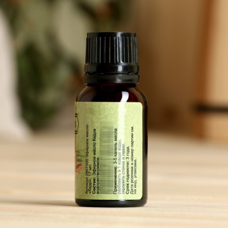 Essential oil "Cedar", a bottle-boiler, 17 ml "Dobroparov"-2