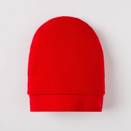Baby hat, red color, size 40-2
