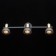 Lamp "Hof" 3x50W GU10 Blue 16x52x17cm