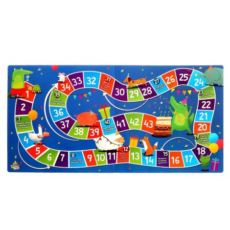Board Game "Helpout Birthday!", 10B1, from 4 players, 5+-10