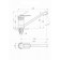 FAUZT FZS-805-130 kitchen mixer, single-leaf, pour length 220 mm, chrome