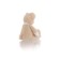 Soft toy Gulliver Bear "curly" beige color, 40 cm