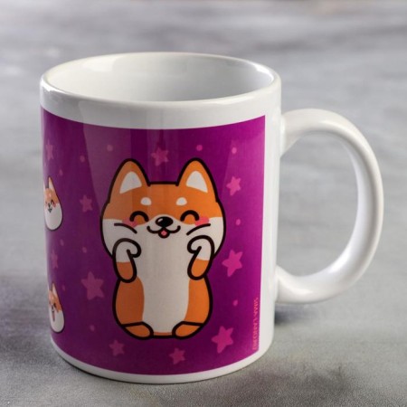 Shiba sublimation mug 320 ml, with application-2