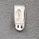 Hooks self -adhesive, round, with a system of universal removal, set, 2.2 x 2.8 cm, 6 pcs.