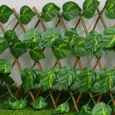 Decorative fence, 110 × 40 cm, "Birch sheet", Greengo-1