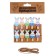 Decorative clothespins with a rope for the suspension "Easter", 10 pcs.