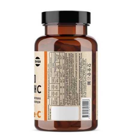Iron + vitamin C Overvit, 60 capsules-2