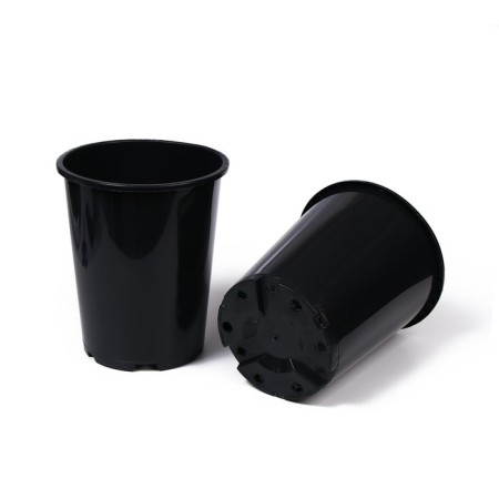 Pot for seedlings, for roses, 7 l, d = 22 cm, h = 26 cm, black, Greengo-3