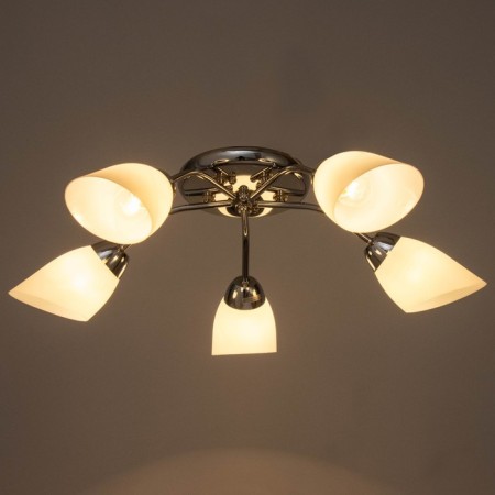 Lamp 50788/5cr WT, E27 5x60W, color chromium-2
